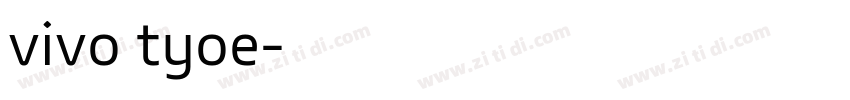 vivo tyoe字体转换